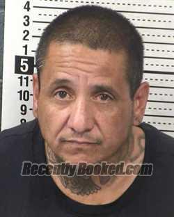 Booking photo from Dona Ana County, New Mexico