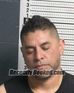 Booking photo from Dona Ana County, New Mexico
