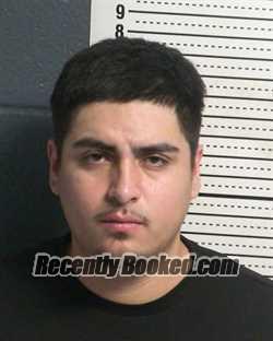 Booking photo from Dona Ana County, New Mexico