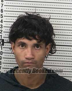 Booking photo from Dona Ana County, New Mexico