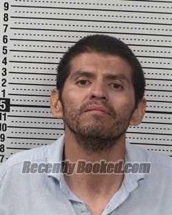 Booking photo from Dona Ana County, New Mexico