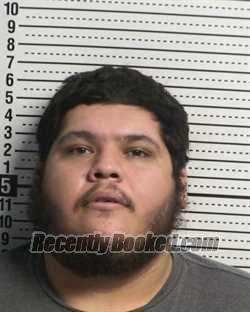 Booking photo from Dona Ana County, New Mexico