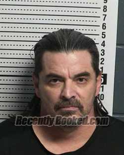 Booking photo from Dona Ana County, New Mexico
