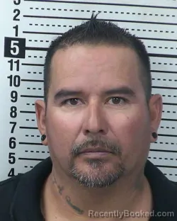 Booking photo from Dona Ana County, New Mexico