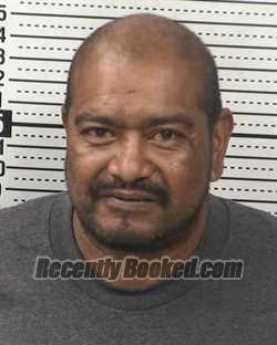 Booking photo from Dona Ana County, New Mexico