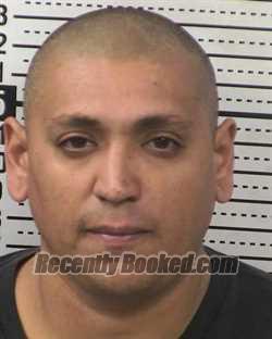Booking photo from Dona Ana County, New Mexico