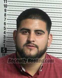 Booking photo from Dona Ana County, New Mexico