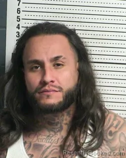 Booking photo from Dona Ana County, New Mexico