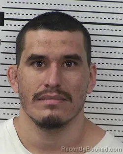Booking photo from Dona Ana County, New Mexico