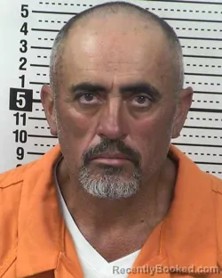 Booking photo from Dona Ana County, New Mexico