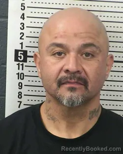 Booking photo from Dona Ana County, New Mexico