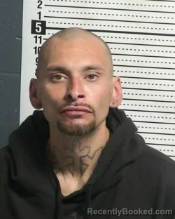 Booking photo from Dona Ana County, New Mexico