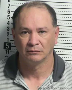 Booking photo from Dona Ana County, New Mexico