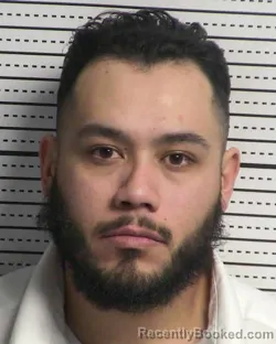 Booking photo from Dona Ana County, New Mexico