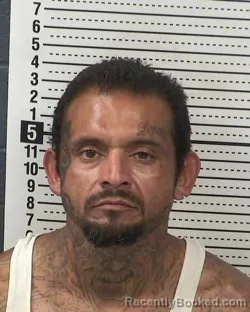 Booking photo from Dona Ana County, New Mexico