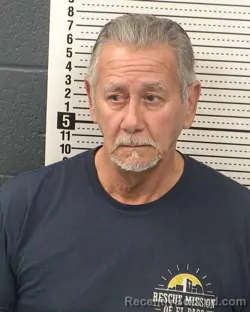 Booking photo from Dona Ana County, New Mexico
