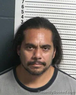 Booking photo from Dona Ana County, New Mexico