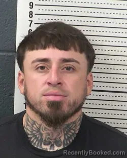 Booking photo from Dona Ana County, New Mexico