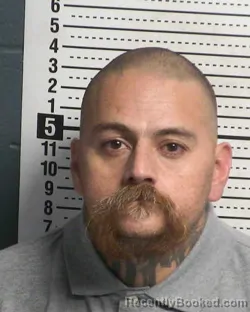 Booking photo from Dona Ana County, New Mexico