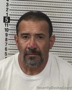Booking photo from Dona Ana County, New Mexico