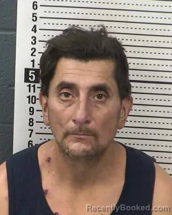 Booking photo from Dona Ana County, New Mexico