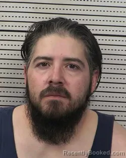 Booking photo from Dona Ana County, New Mexico