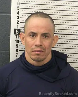 Booking photo from Dona Ana County, New Mexico