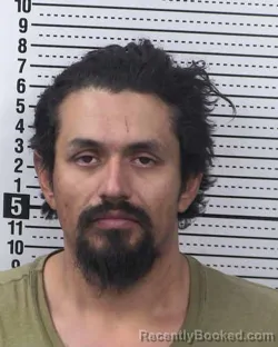 Booking photo from Dona Ana County, New Mexico