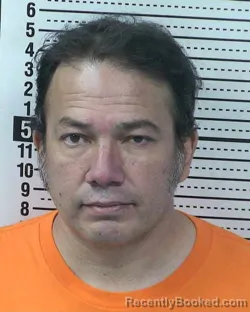 Booking photo from Dona Ana County, New Mexico