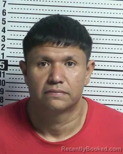 Booking photo from Dona Ana County, New Mexico