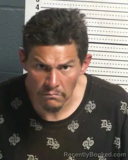 Booking photo from Dona Ana County, New Mexico