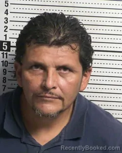 Booking photo from Dona Ana County, New Mexico