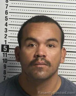 Booking photo from Dona Ana County, New Mexico