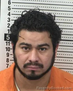 Booking photo from Dona Ana County, New Mexico