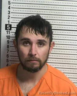 Booking photo from Dona Ana County, New Mexico