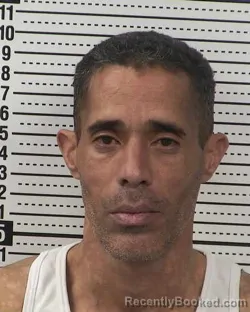 Booking photo from Dona Ana County, New Mexico