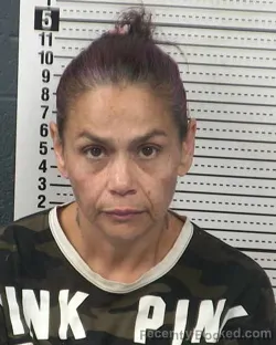 Booking photo from Dona Ana County, New Mexico