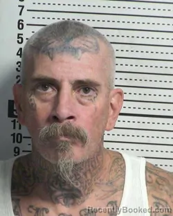 Booking photo from Dona Ana County, New Mexico