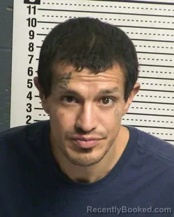Booking photo from Dona Ana County, New Mexico