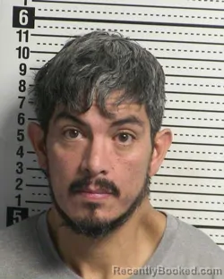 Booking photo from Dona Ana County, New Mexico