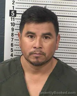 Booking photo from Dona Ana County, New Mexico