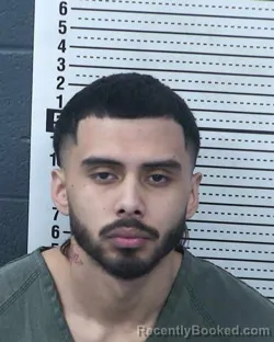 Booking photo from Dona Ana County, New Mexico