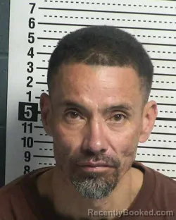 Booking photo from Dona Ana County, New Mexico