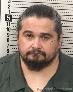 Booking photo from Dona Ana County, New Mexico