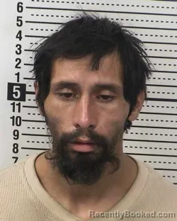 Booking photo from Dona Ana County, New Mexico