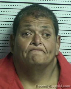 Booking photo from Dona Ana County, New Mexico