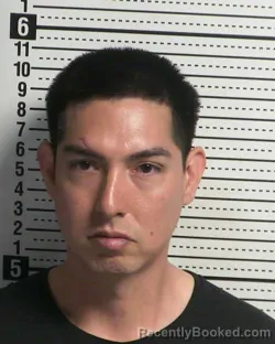 Booking photo from Dona Ana County, New Mexico