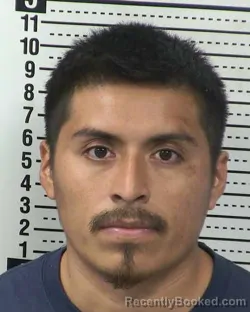 Booking photo from Dona Ana County, New Mexico