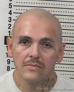 Booking photo from Dona Ana County, New Mexico