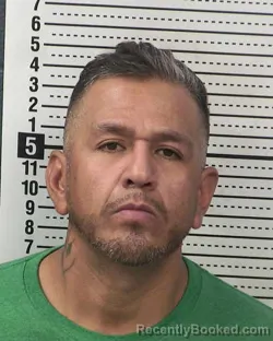 Booking photo from Dona Ana County, New Mexico
